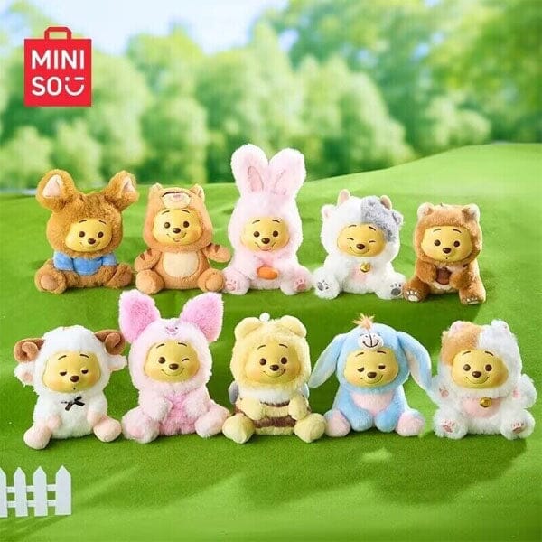 MINISO x Disney: Winnie The Pooh "Naughty Team" Series Plush Figure
(Blind Box)